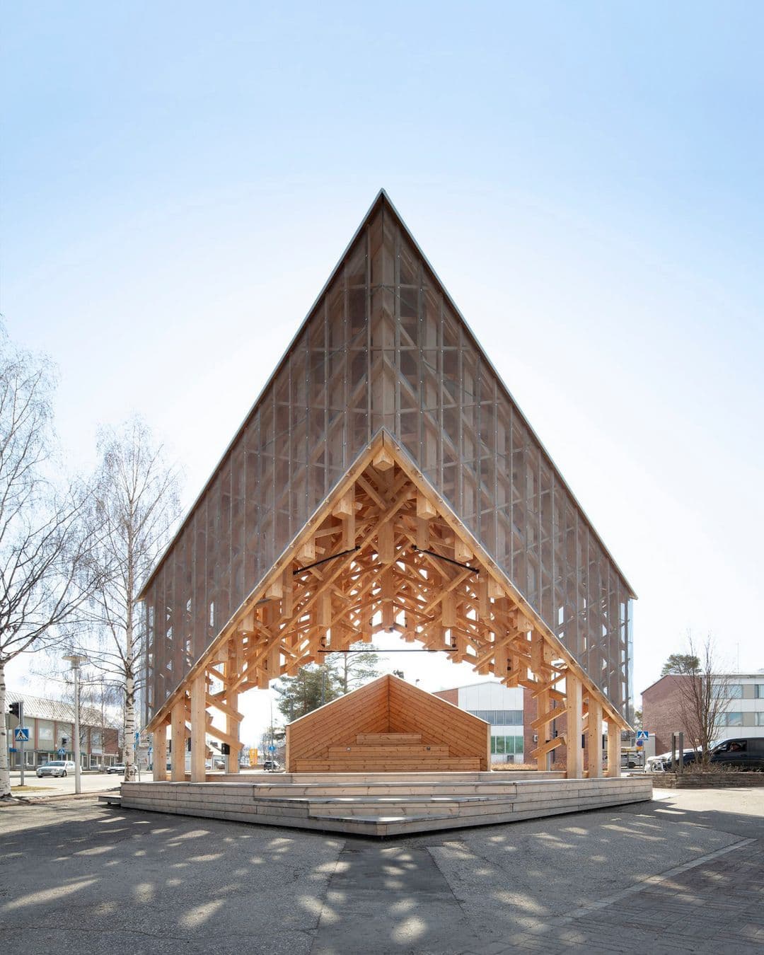 Wood Program Aalto’s Glulam Pavilion in Kuhmo