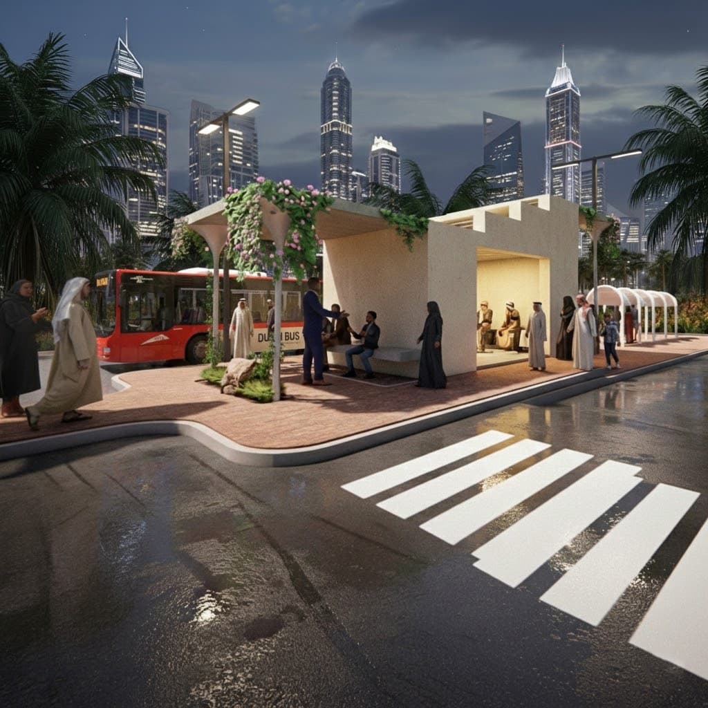 Dubai Bus Stop — image 1