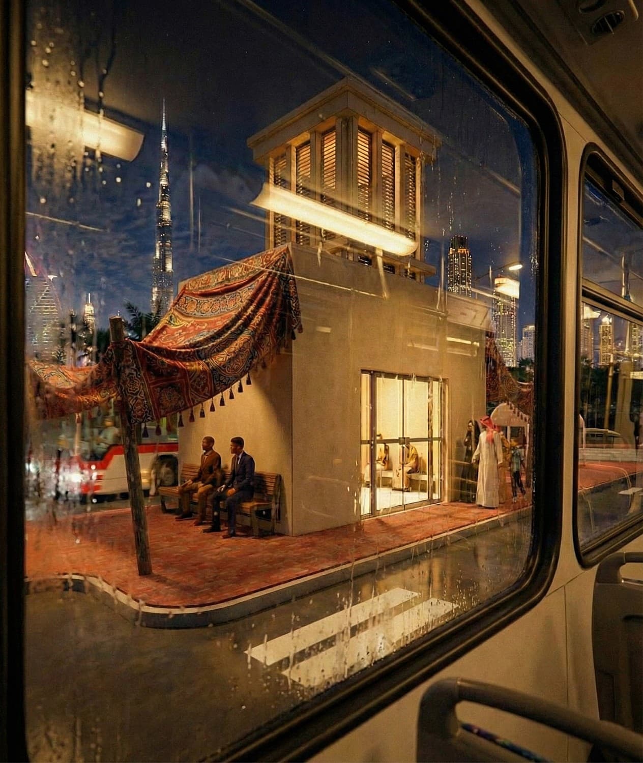 Dubai Bus Stop