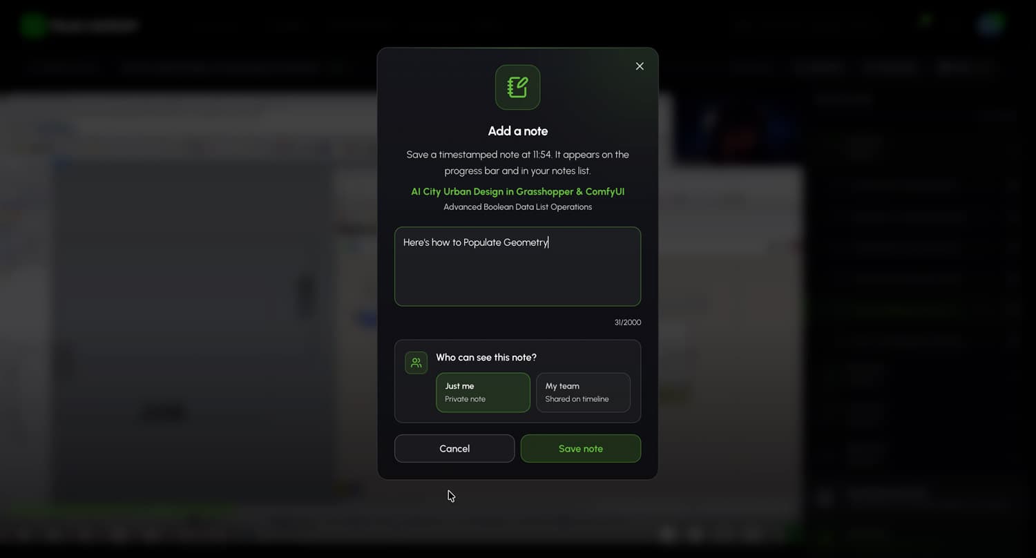 Introducing Notes: Capture Insights While You Learn on PAACADEMY , image 4