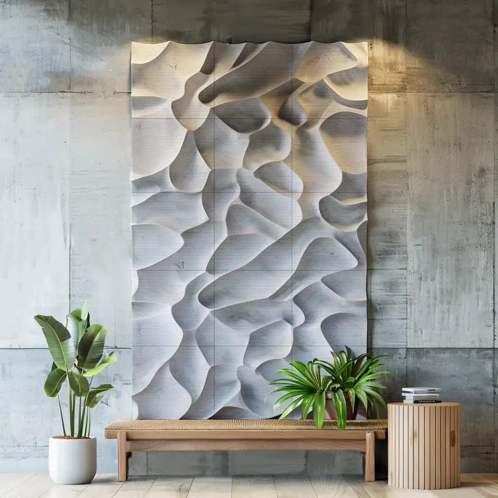 3D-Printed Wall Panels