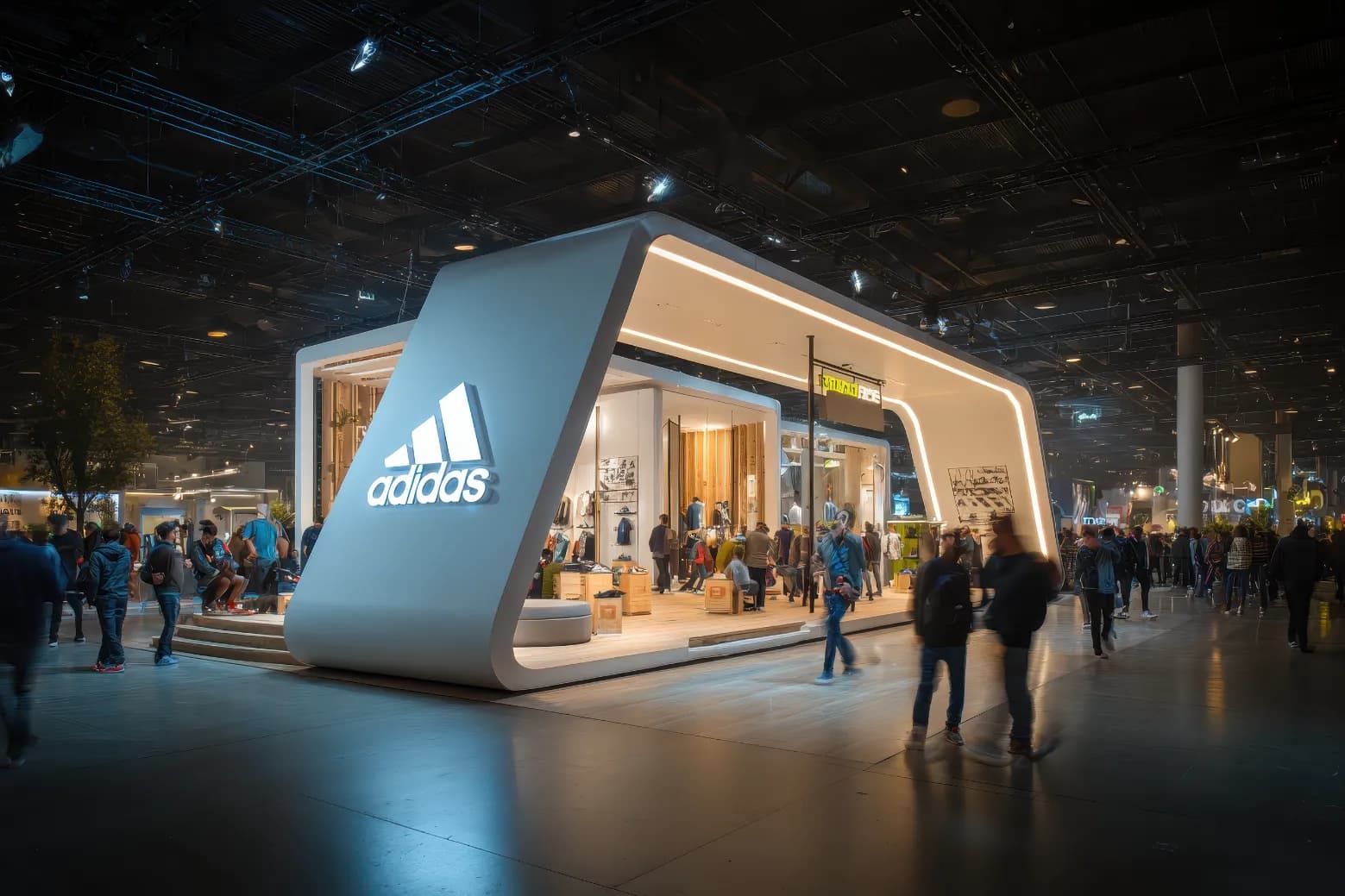 AI-Driven Retail Architecture: From Animation to Construction