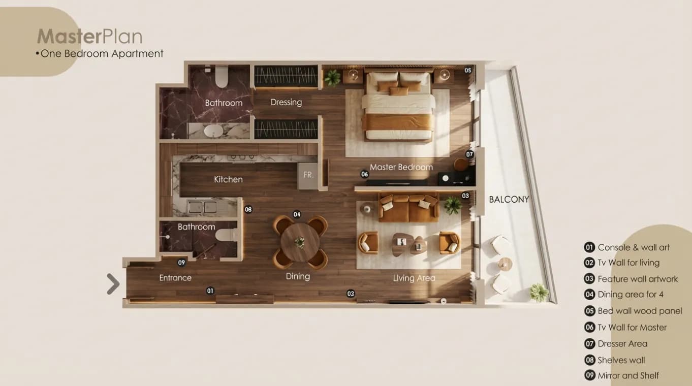 AI-Powered Interior Design in Architecture
