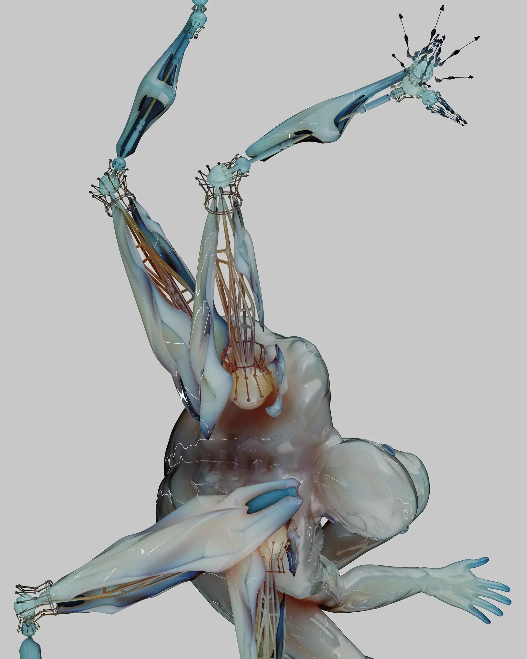 Artefacts of Growth: Biomorphic Structures in Cinema 4D