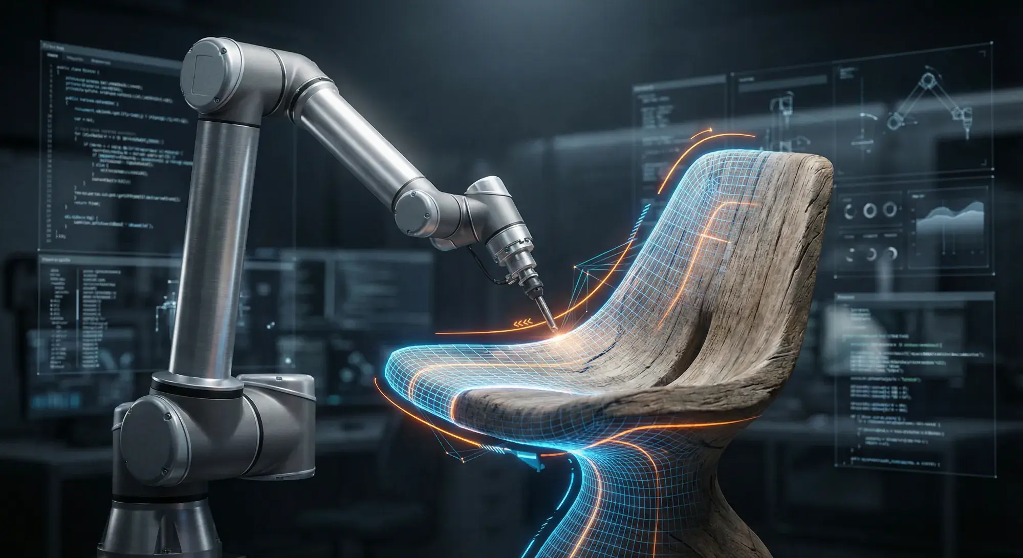 Robotic Fabrication for Irregular Geometry