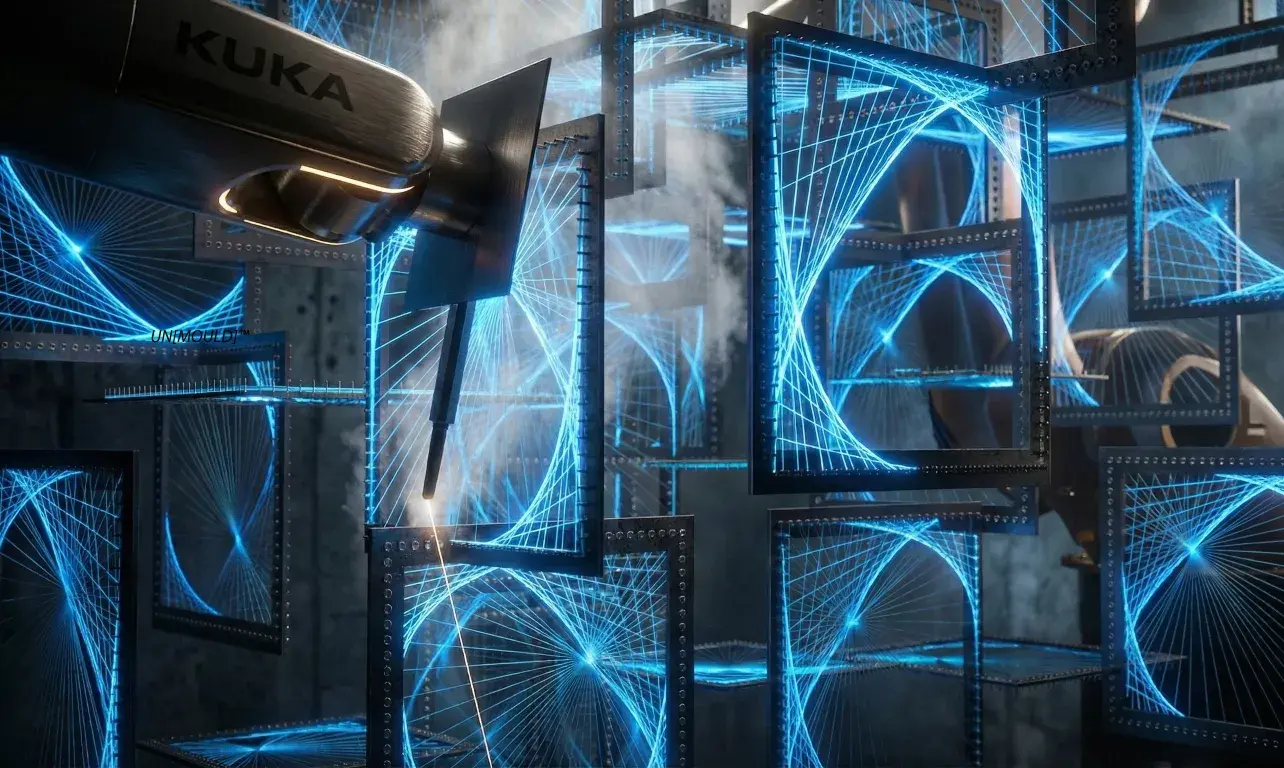 Fibrous Architecture: Robotic Fabrication & AI Rendering