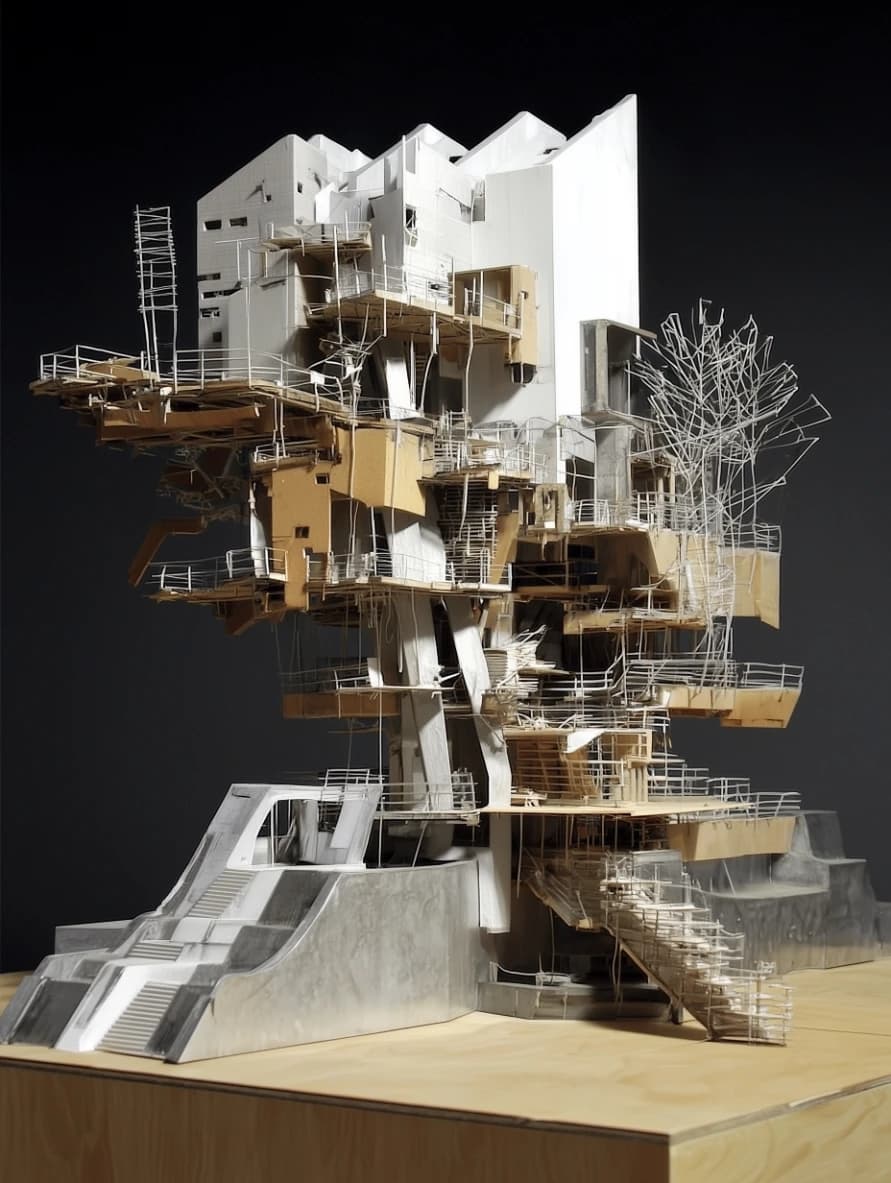 Generative Architectural Thinking with Midjourney