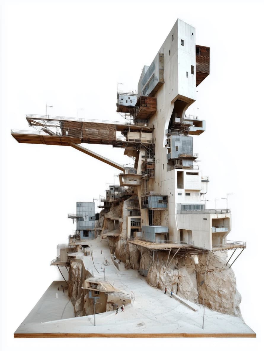 Generative Architectural Thinking with Midjourney