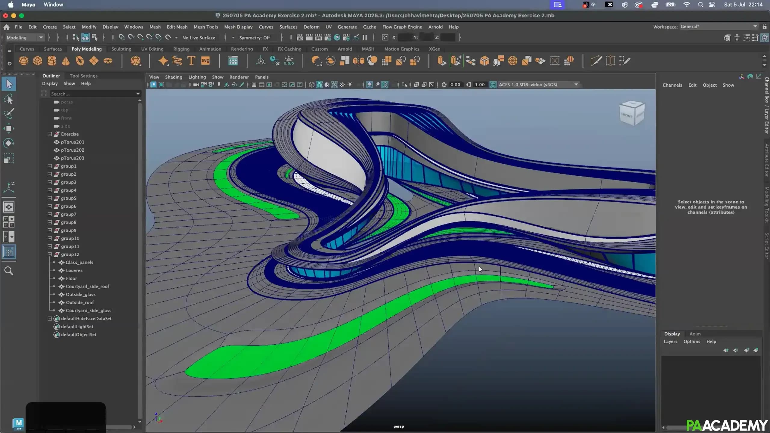 Autodesk Maya and Fluid Architecture: A Case Study of Zaha Hadid’s Nansha Sports Complex — image 1