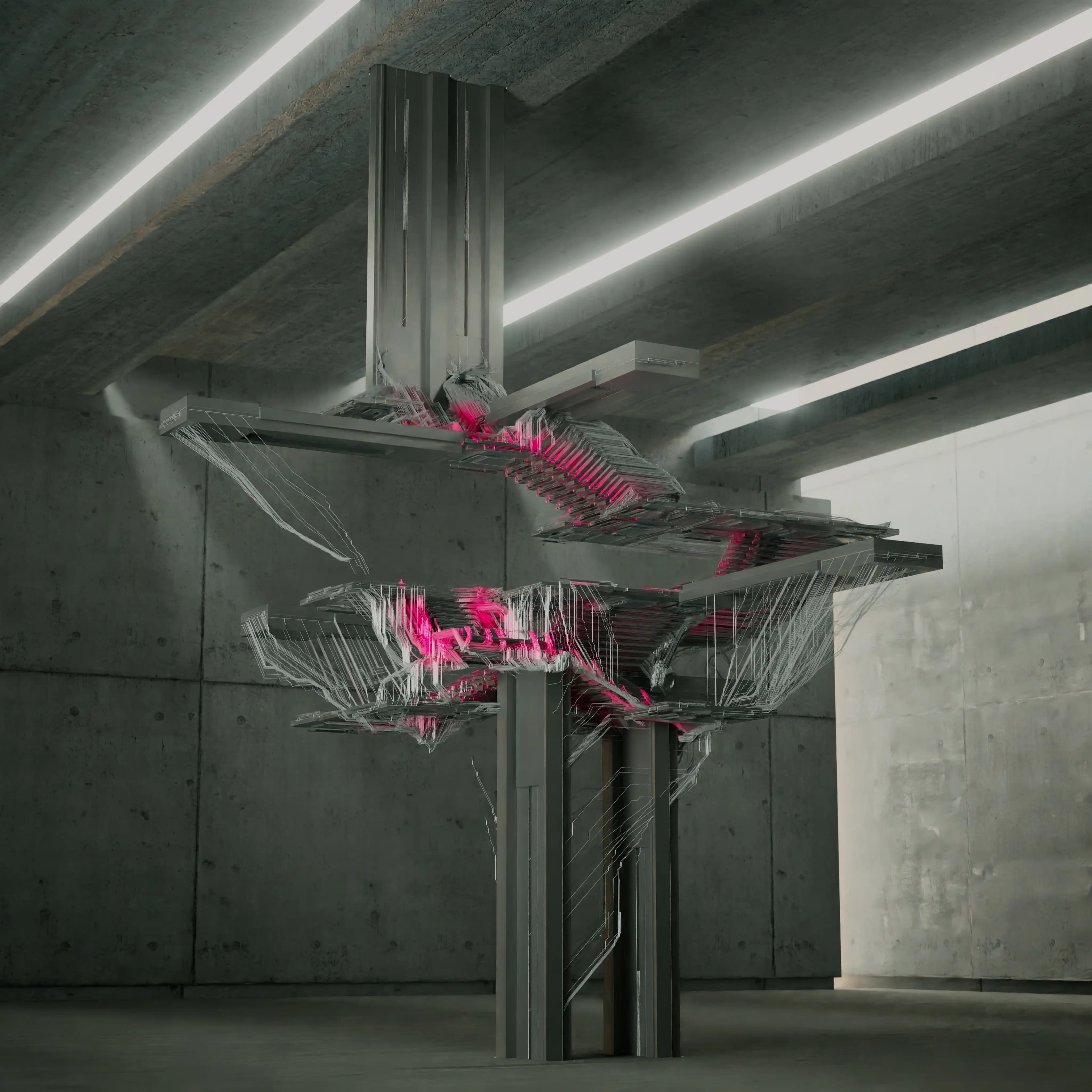 Spatial Fragmentations 2.0 - Procedural Modelling with Houdini