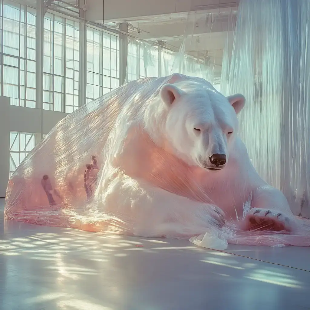 Transforming Architecture: 3D Models to Ethereal Art
