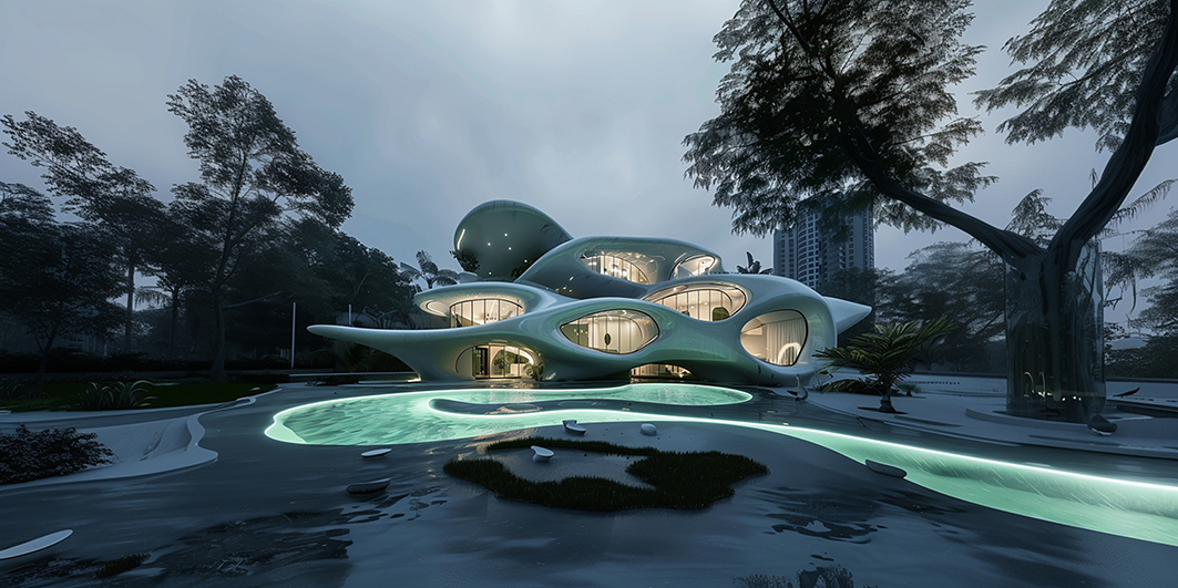 Parametric House in the Green