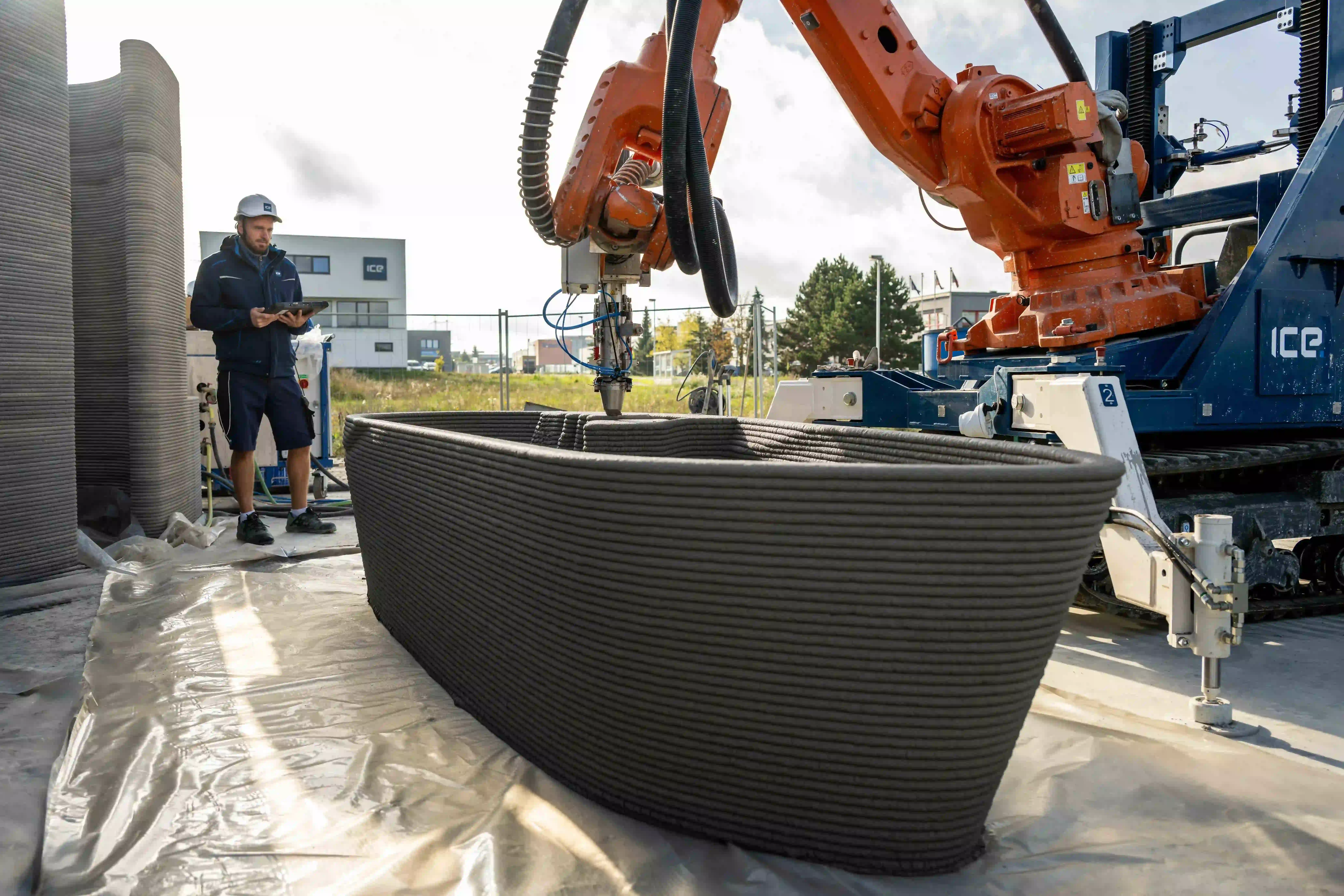 3D-Printing Concrete: Sketch to real-scale prototype