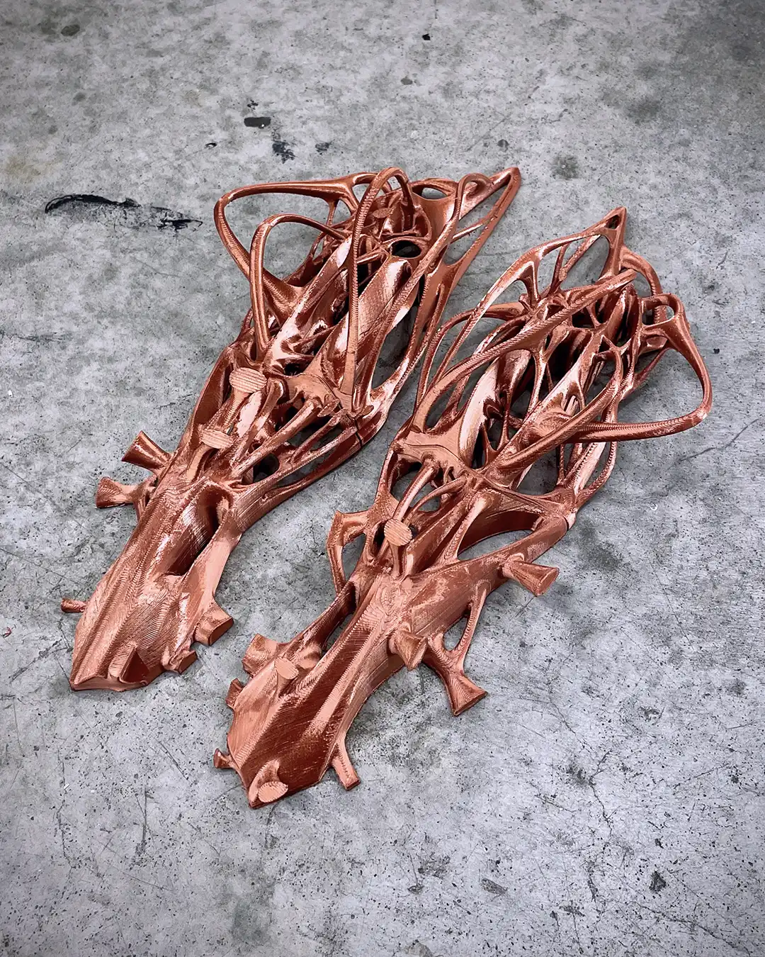 3D printed proto-architectural model concrete structures © Andreas Palfinger