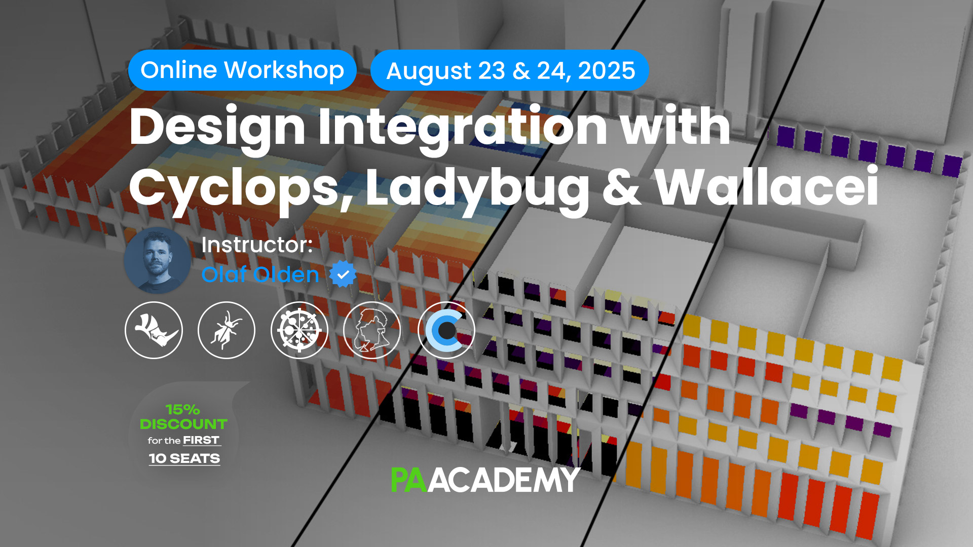 Design Integration with Cyclops, Ladybug & Wallacei | PAACADEMY