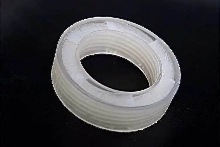 3D-printed acoustic metamaterial by BU. Photo by Cydney Scott