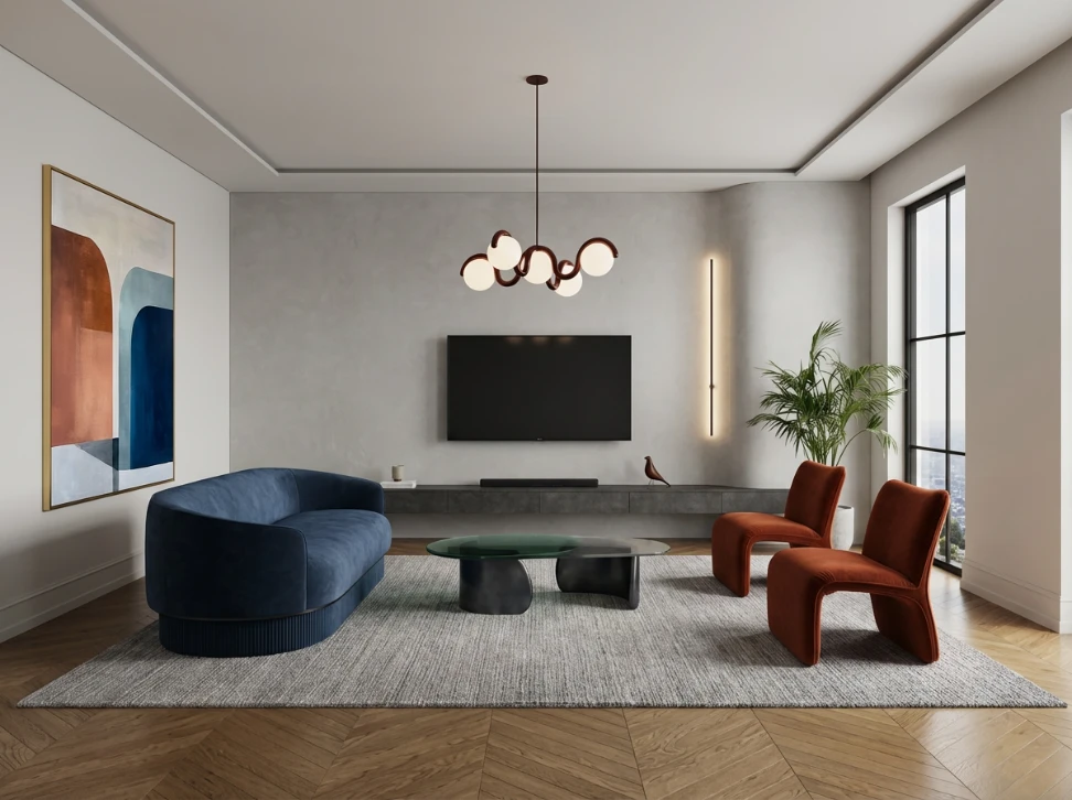 AI-Powered Interior Design in Architecture 2.0