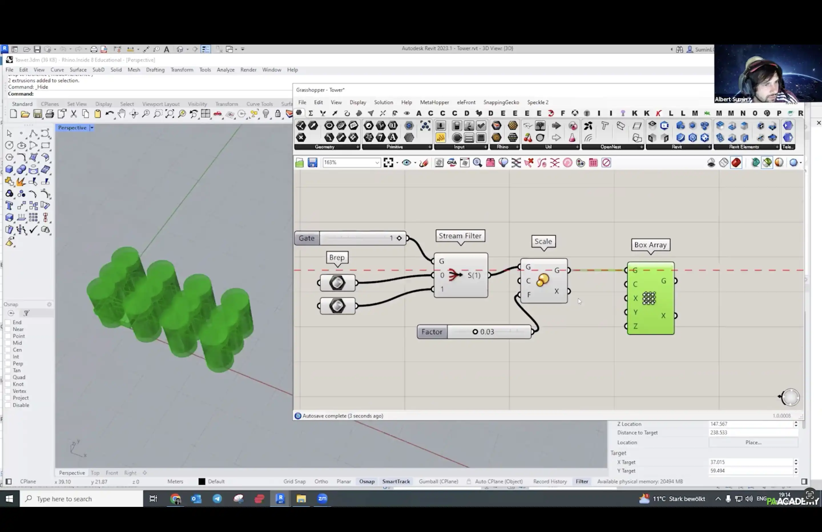 BIM & Rhino.Inside for Advanced Tower Design | PAACADEMY