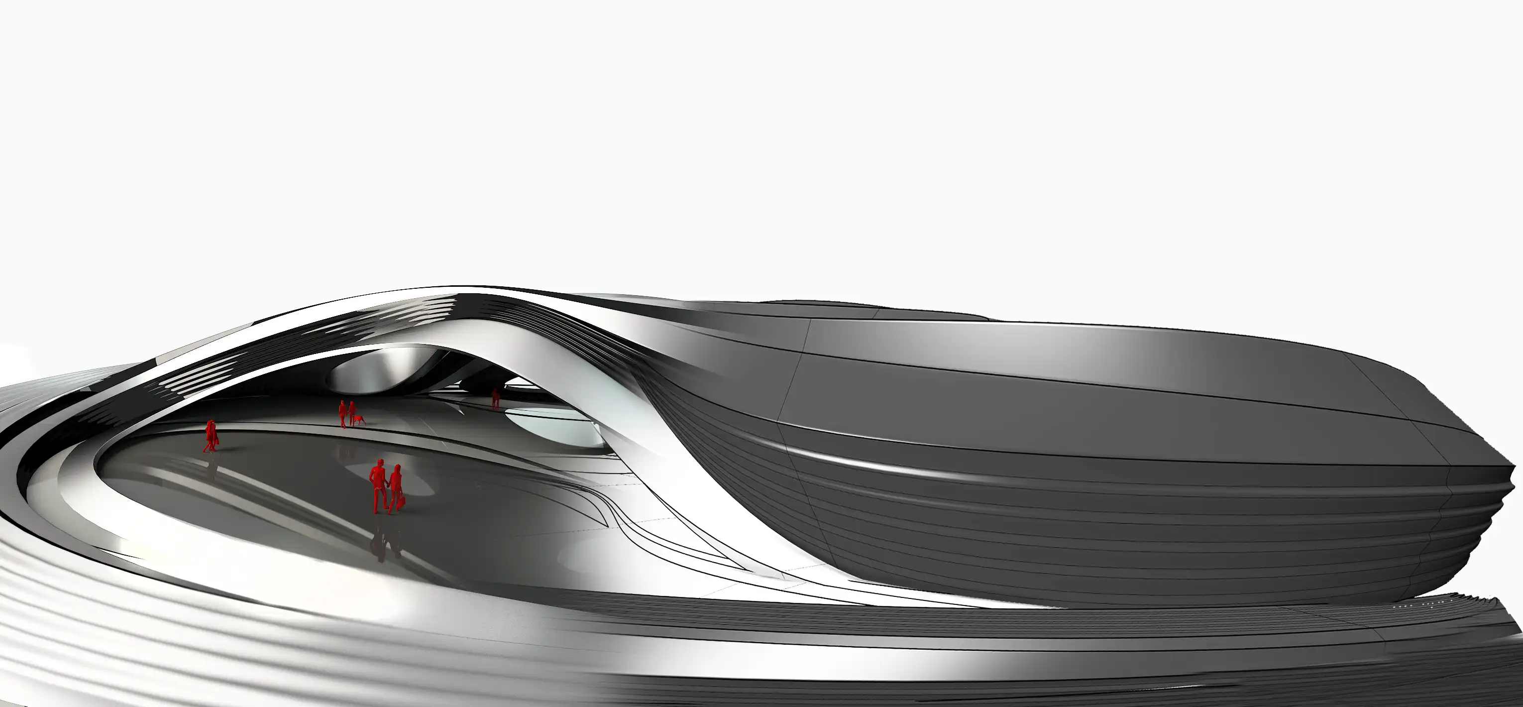 Fluid Forms: Geometry Rationalization with Maya & Rhino3D