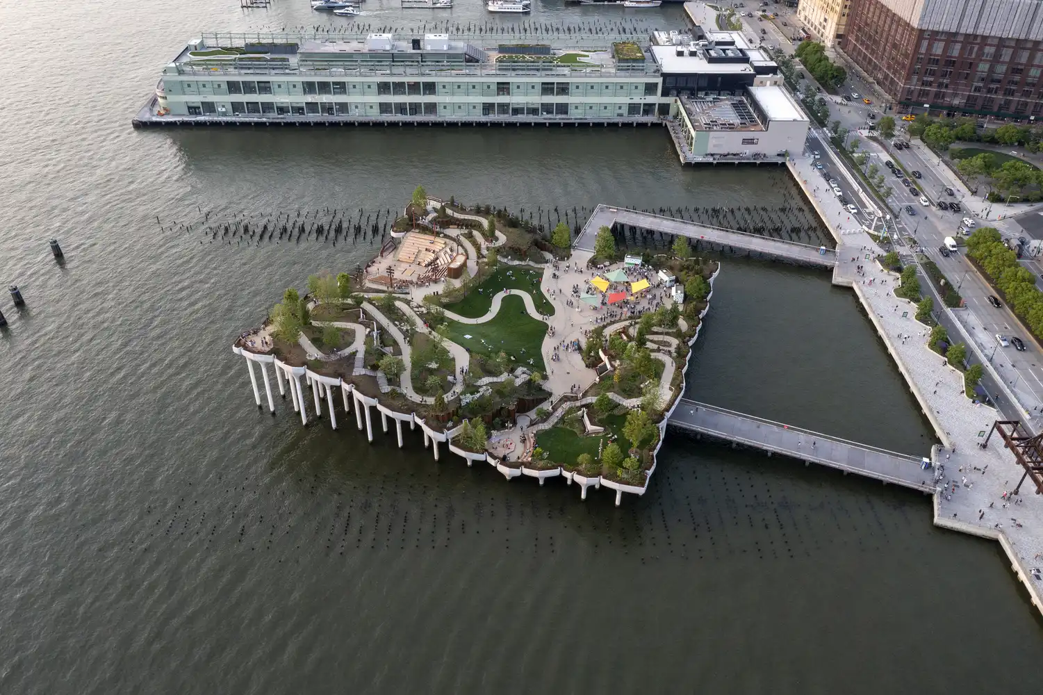 Little Island on the Hudson River: Landscape or Waterscape?