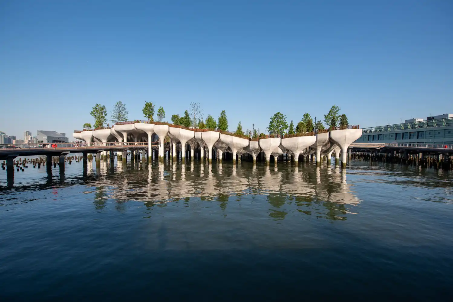 Little Island on the Hudson River: Landscape or Waterscape?