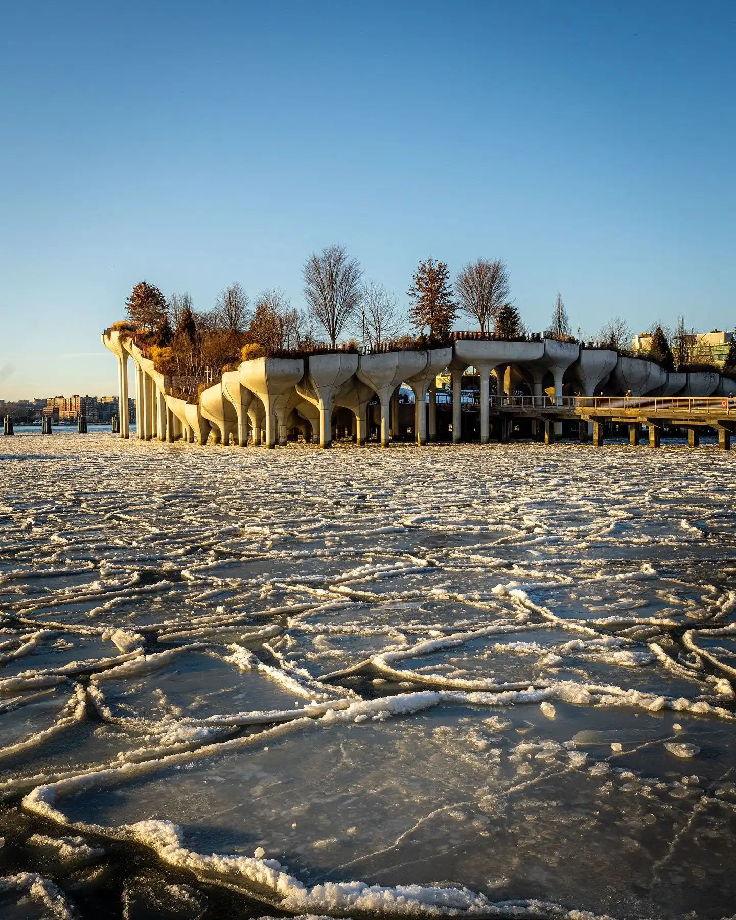 Little Island on the Hudson River: Landscape or Waterscape?