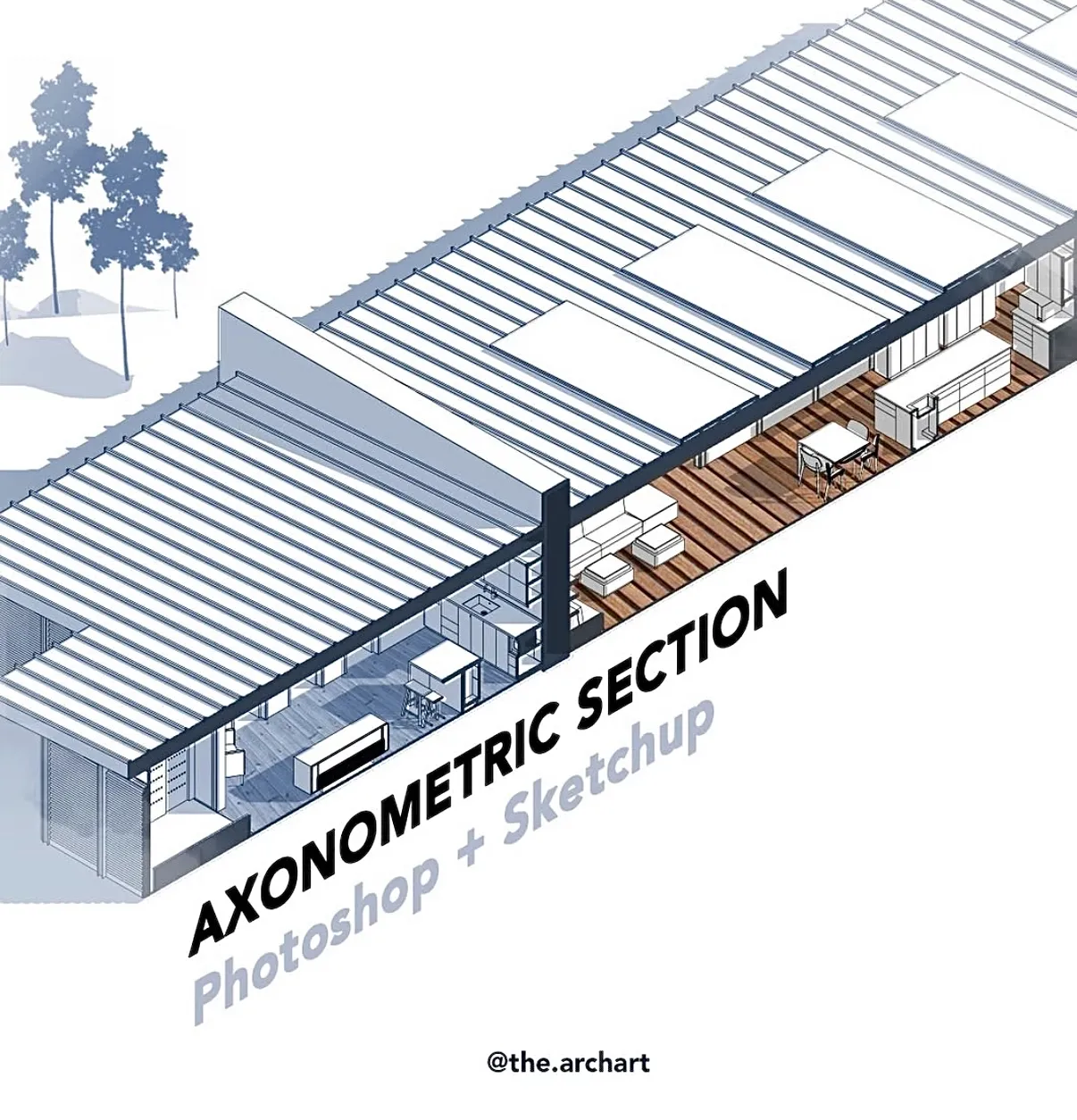 Shweta Hingane’s Architectural Diagrams: From Sketchup to Photoshop to After Effects