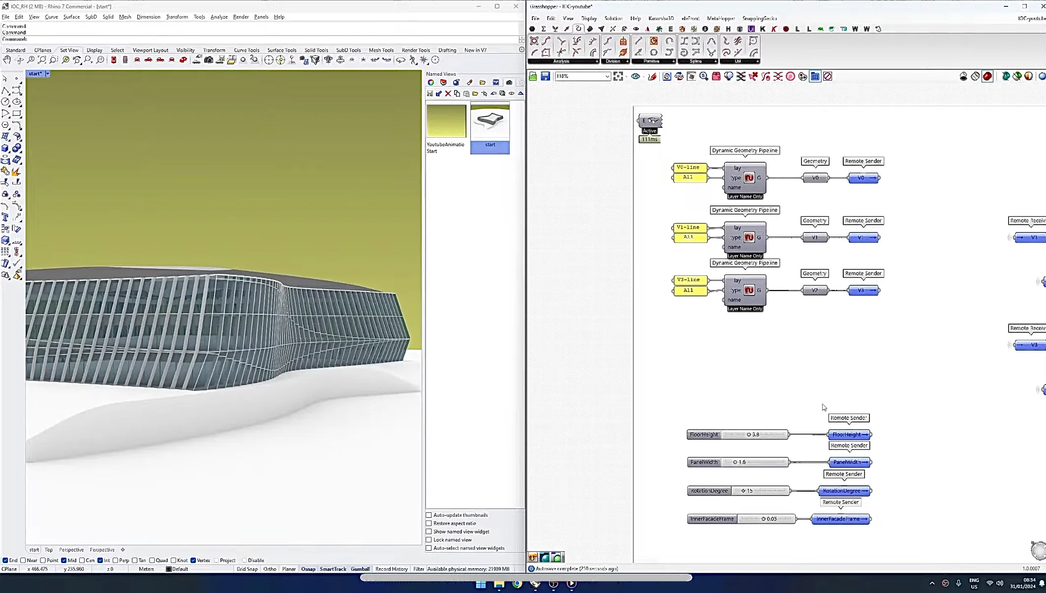 Sustainable Design with Olaf Olden: Parametric Workflows & Optimization Tools