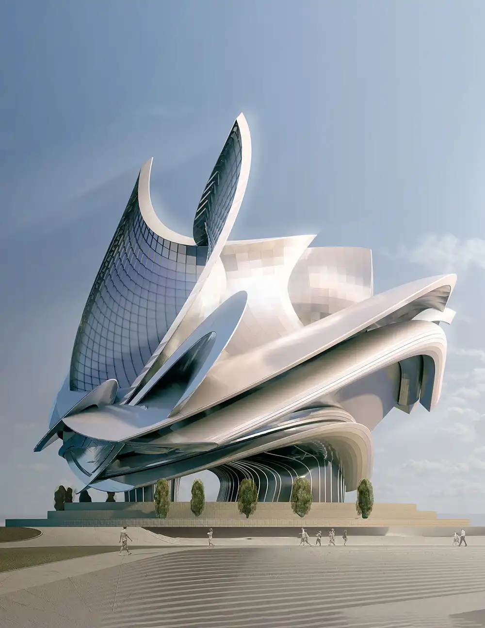 Concept Design of Opera House (2021) © Andreas Palfinger
