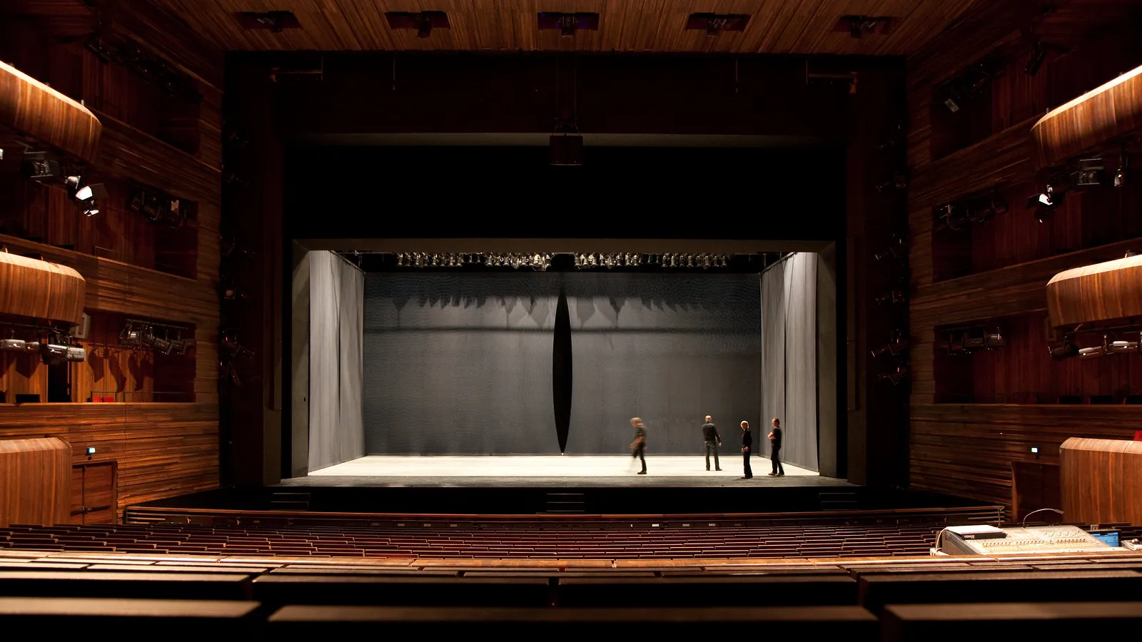 Oslo opera house interior stage
