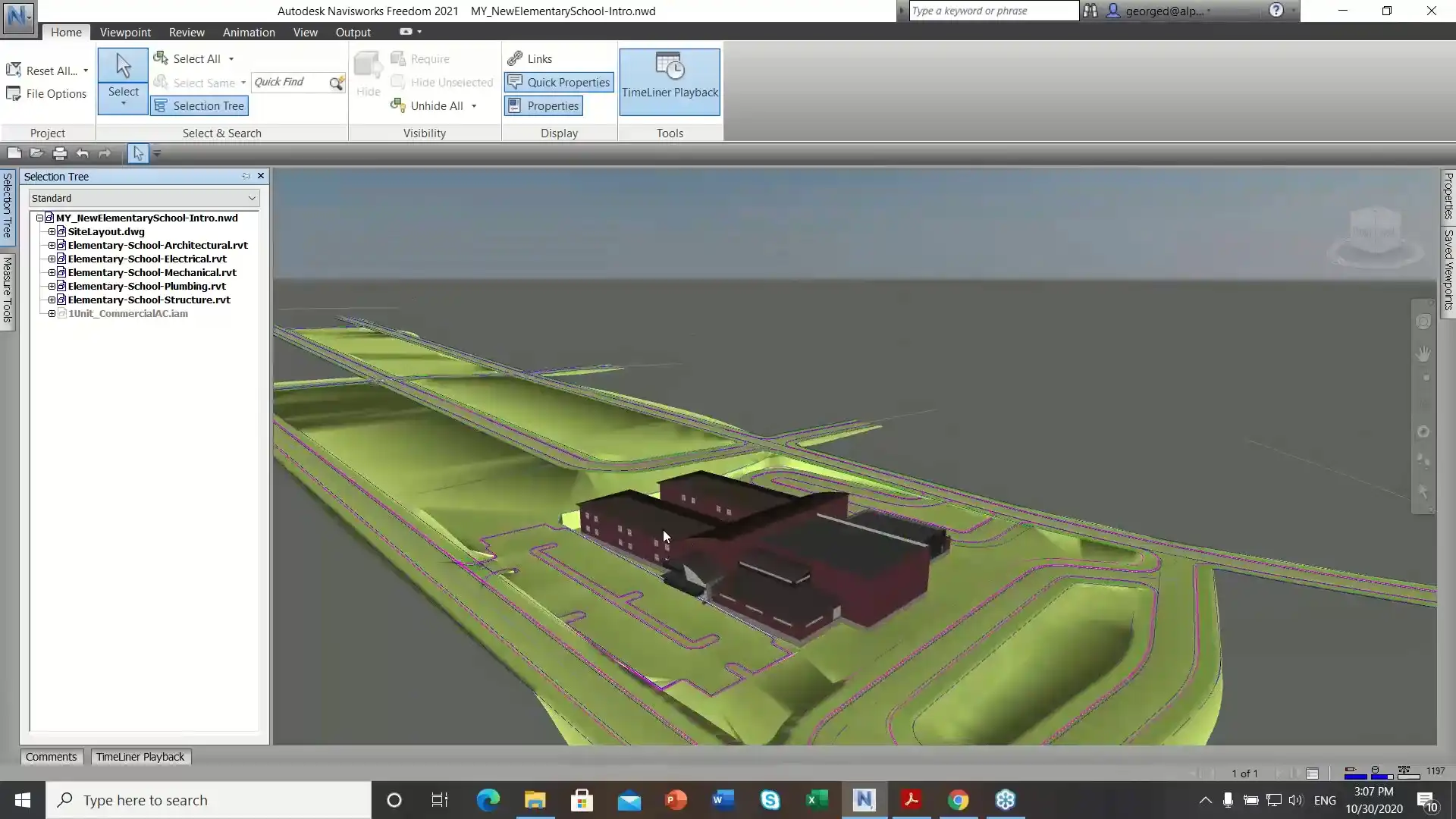 Interface of Navisworks ©Navisworks